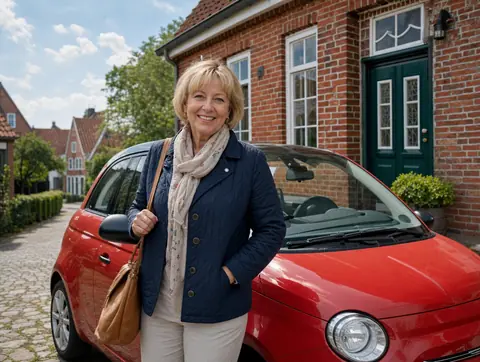 Verkäufer aus Enger mit dem verkauften Fahrzeug